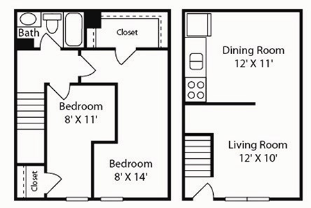 B1R floor plan